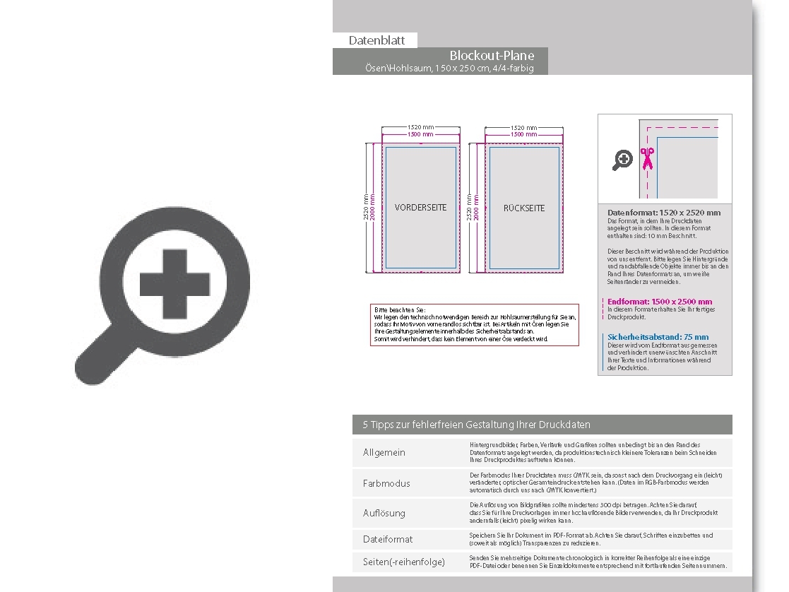 Product Bild hochwertige_blockout-plane_150_x_250_cm__4_4-farbig_bedruckt__hohlsaum_links_und_rechts_(durchmesser_hohlsaum_6_0_cm)