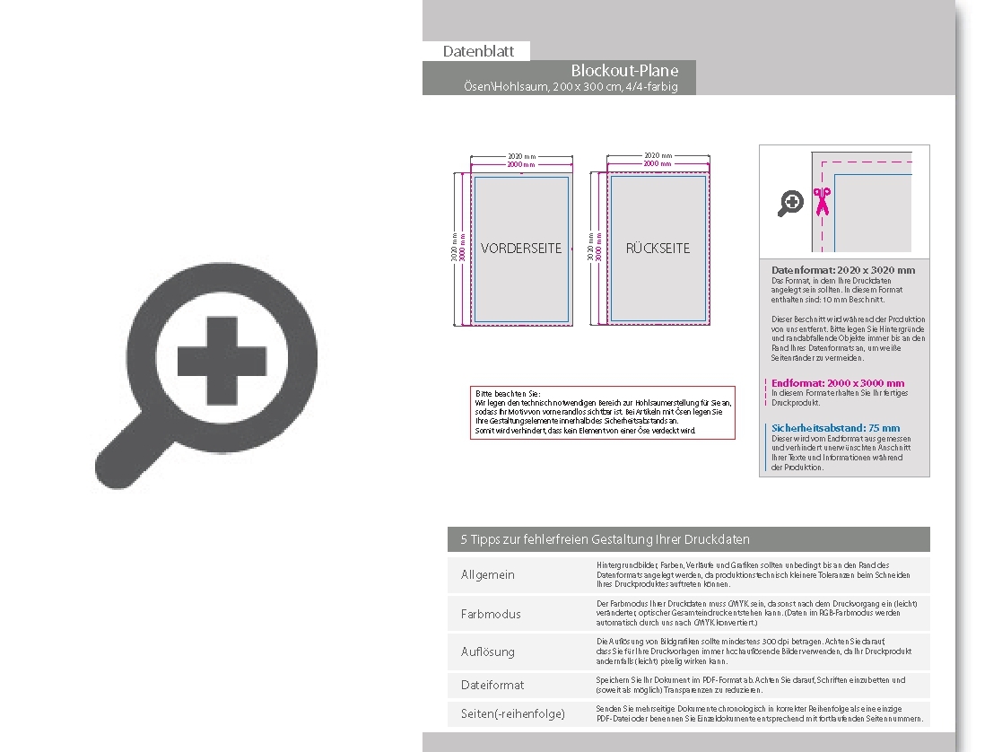 Product Bild hochwertige_blockout-plane_200_x_300_cm__4_4-farbig_bedruckt____sen_im_abstand_von_50_cm_rundum