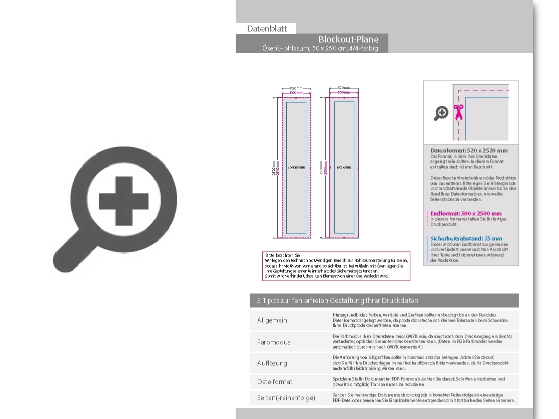 Product Bild hochwertige_blockout-plane_50_x_250_cm__4_4-farbig_bedruckt__hohlsaum_oben_und_unten_(durchmesser_hohlsaum_6_0_cm)